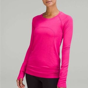 Lululemon Swiftly Tech Long Sleeve 2.0 Sonic Pink Size 6